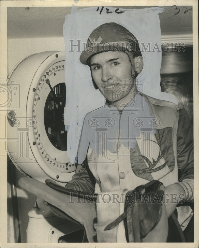 Press Photo Jockey Wayne Chambers, third in standings - noo03334- Historic Images