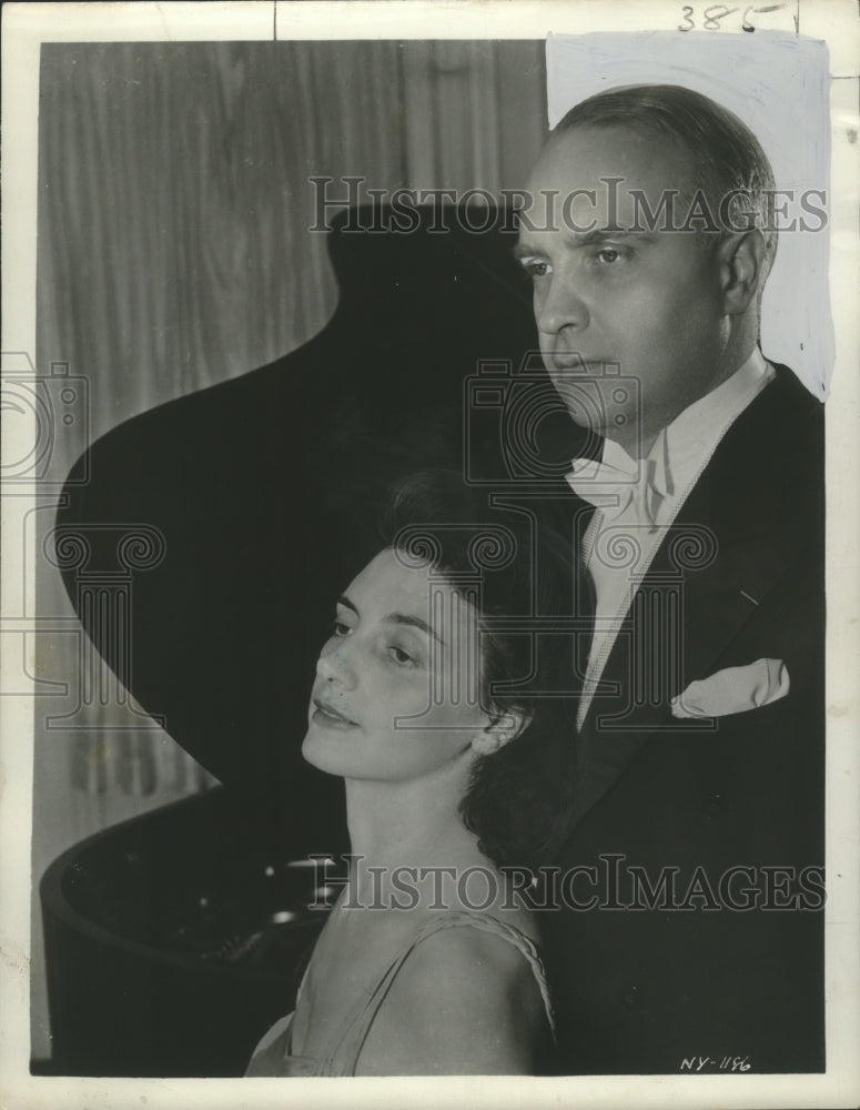 1963 Press Photo Gaby and Robert Casadesus, Musicians - noo03349