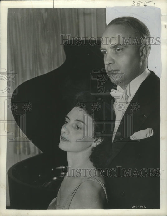 1963 Press Photo Gaby and Robert Casadesus, Musicians - noo03349