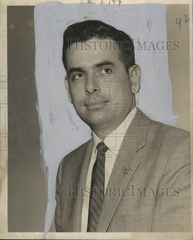 1957 Press Photo Lawyer Elwood F. Cahill - noo03379