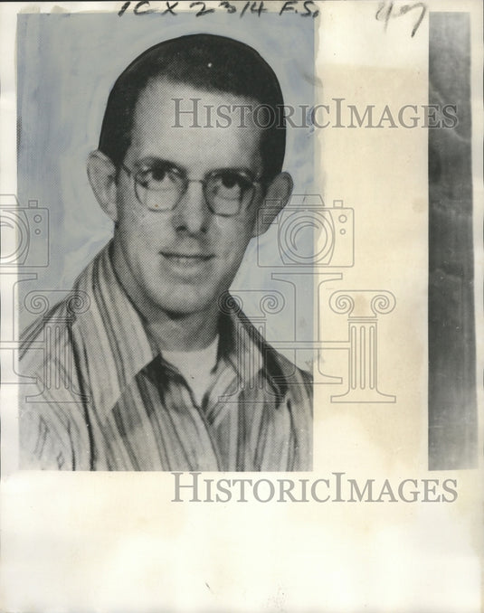1974 Press Photo Paul D. Cadwell LSUNO College of Business Administration Senior- Historic Images