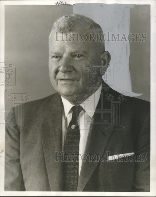 1959 Press Photo Henry Patrick Brennan, owner of Brennan's Food store