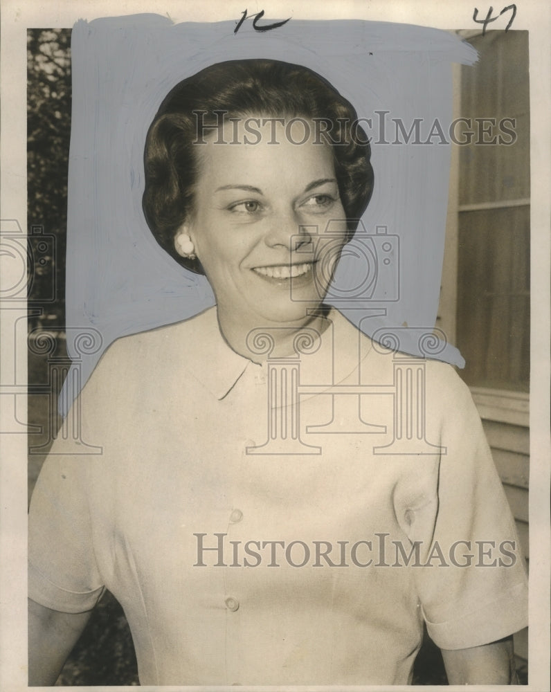 1965 Press Photo Protestant Home for Babies Mrs. Robert A. Boyland - noo03512