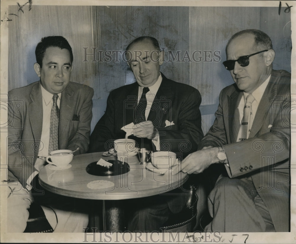 1957 Press Photo Delegates attending Fourth Caribbean Area Press Seminar