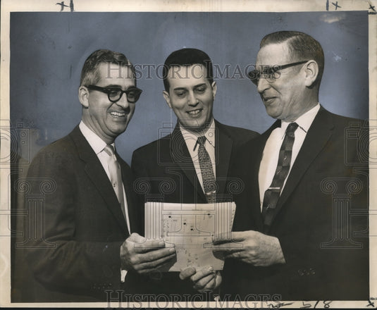 1959 Press Photo Business Management leaders at Profitable Operation Conference