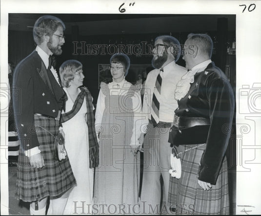 1976 Press Photo Bill, Sheila Muzzy, Dawn, Bill Rutherford, Maxwell Wright