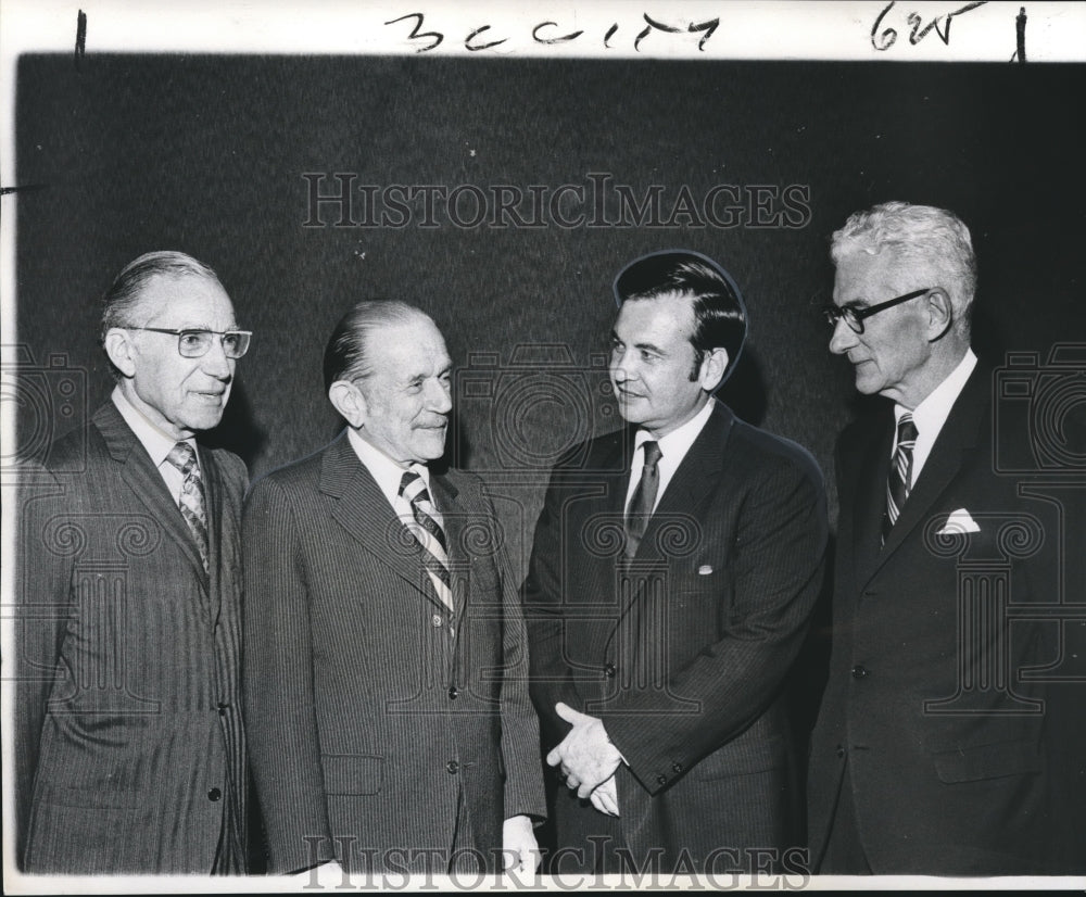 1972 Press Photo The New Orleans Academy of Ophthalmology banquet participants- Historic Images