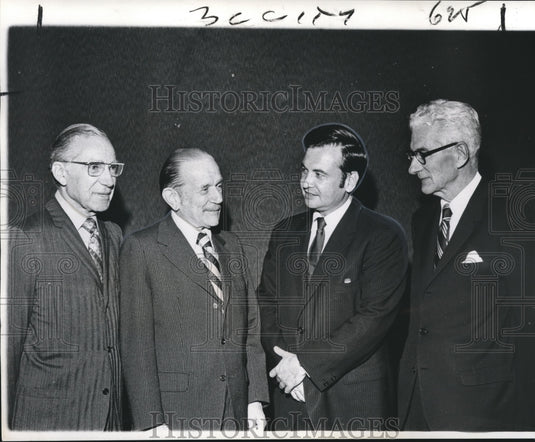 1972 Press Photo The New Orleans Academy of Ophthalmology banquet participants- Historic Images