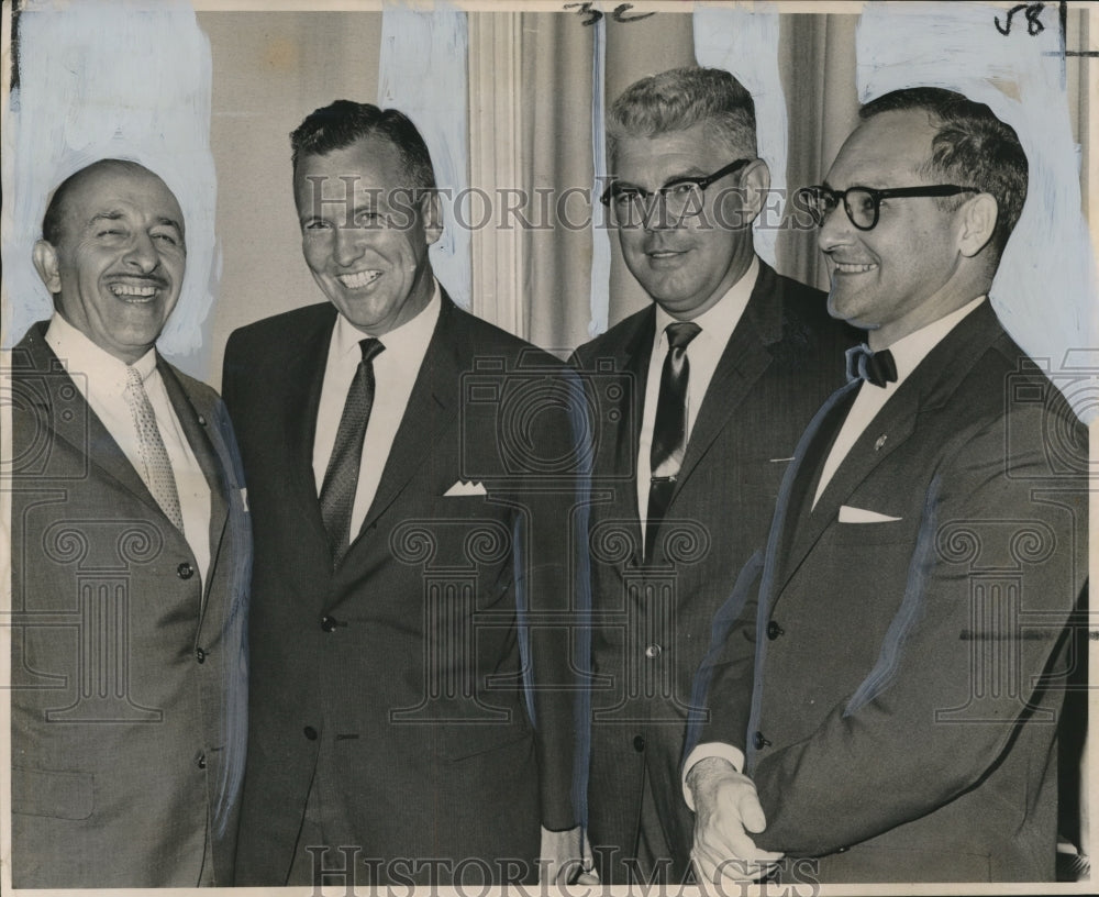 1964 Press Photo New Orleans mosquito control director George T. Carmichael