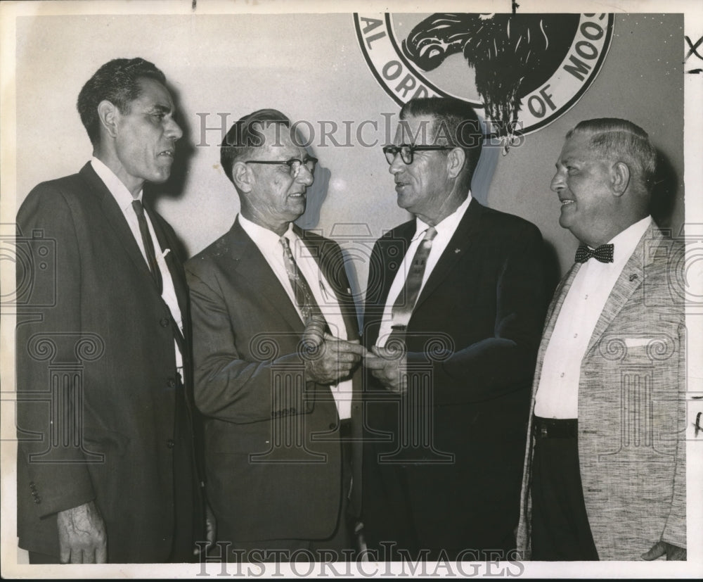 1963 Press Photo Loyal Order of Moose, Lodge 35 delegates at the meeting