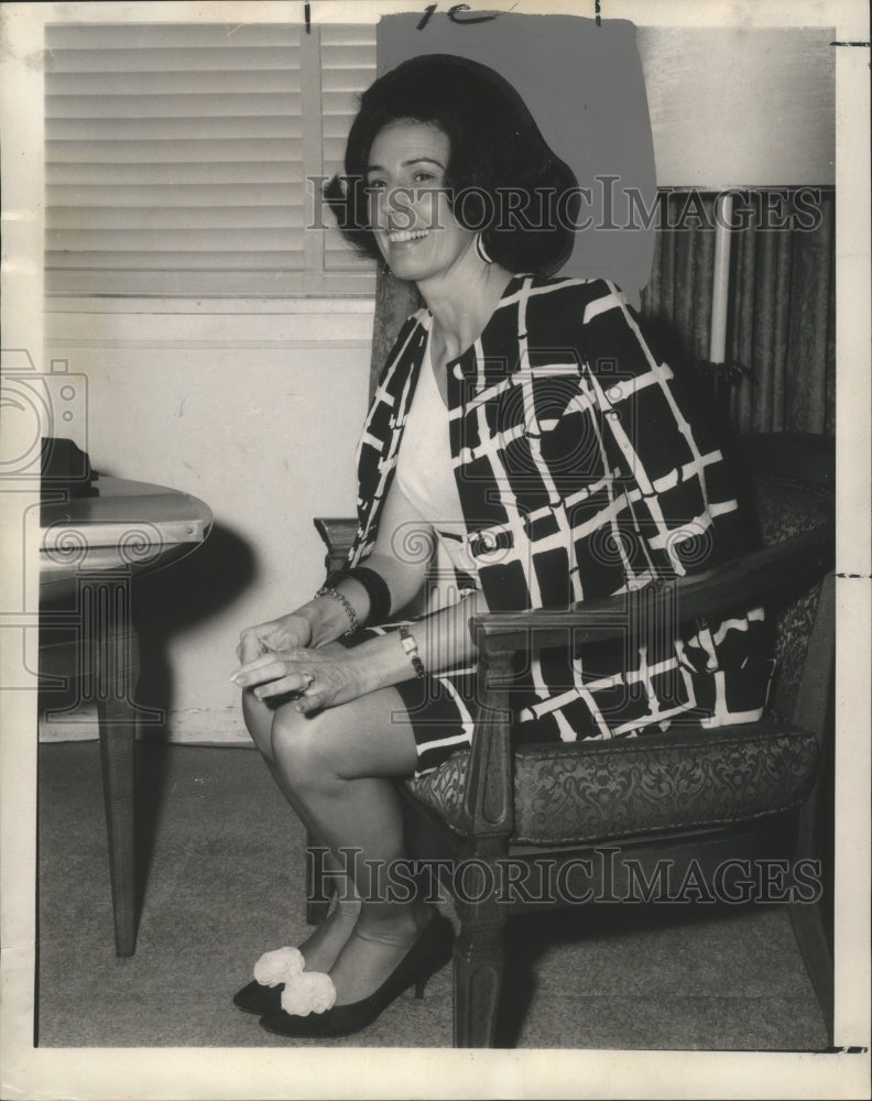 1969 Press Photo American civil servant, Mrs. Virginia May Brown - noo04190