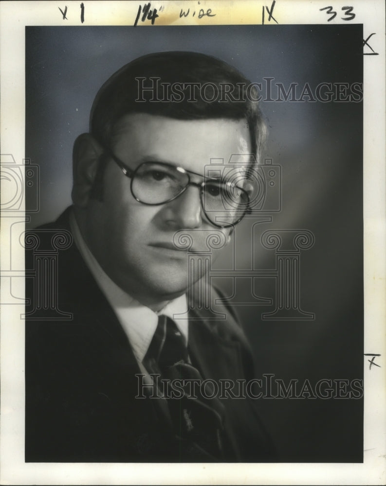 1976 Press Photo Leon Brainis, judgeshoip of First Parish Court of Jefferson- Historic Images