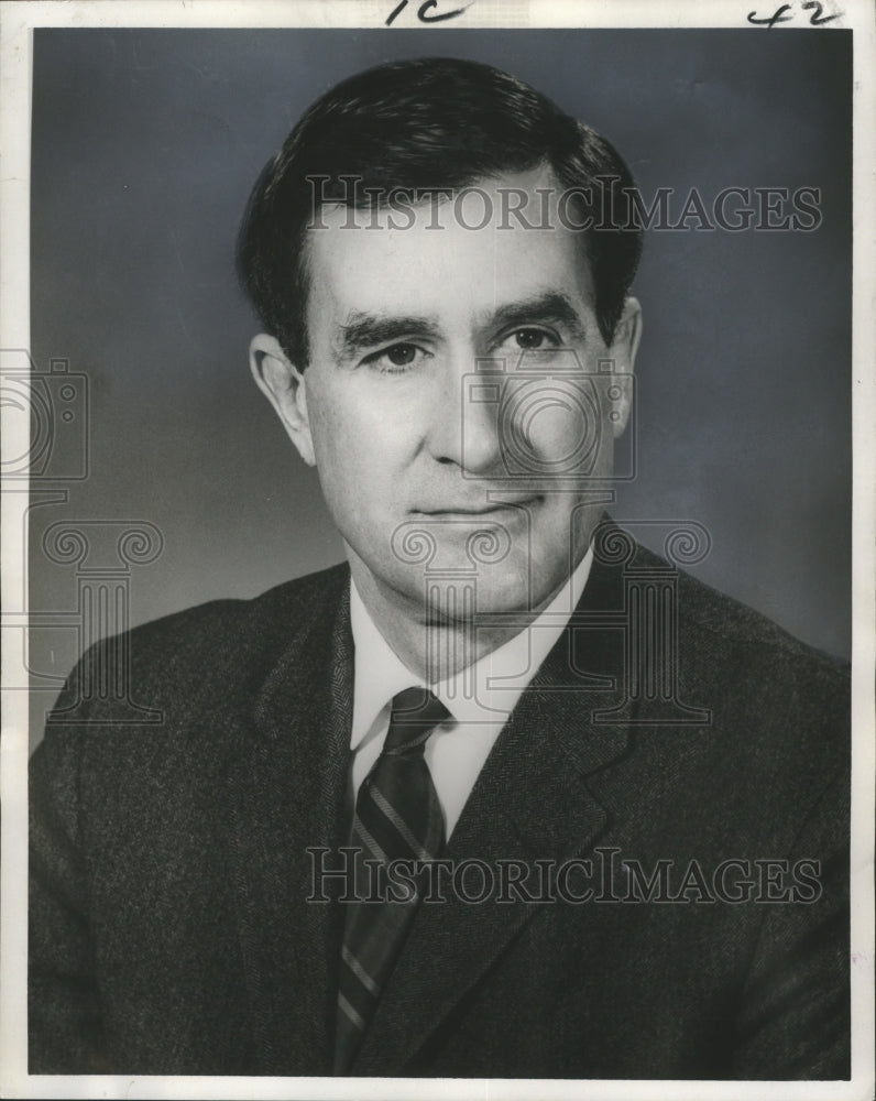 1969 Press Photo Secretary of the Navy John H. Chafee, Navy Day luncheon speaker