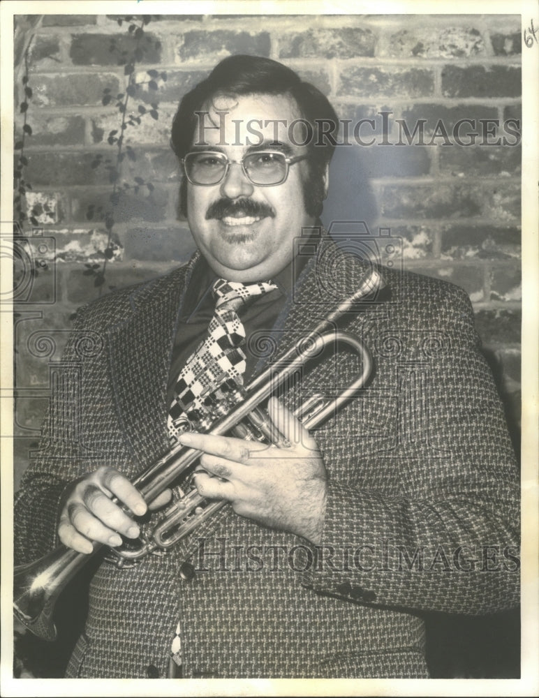 1975 Press Photo Press Photo Murphy Campo and Jazz Saints Band to Play Benefit, - Historic Images