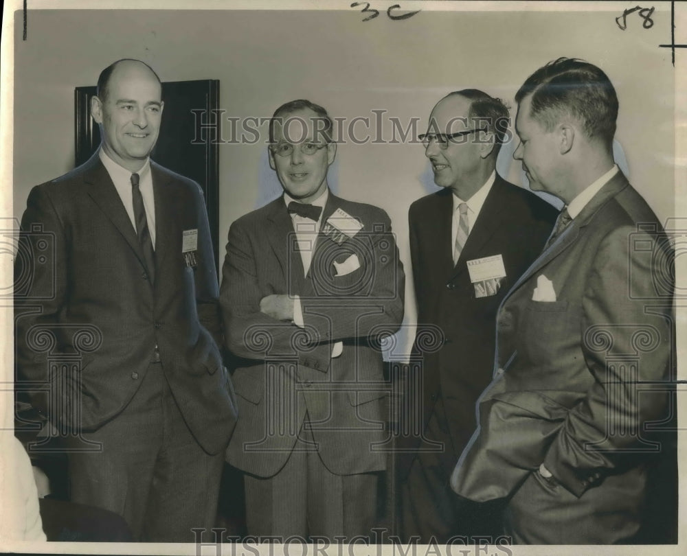 1963 Press Photo North American Securities Administrators Meet in New Orleans