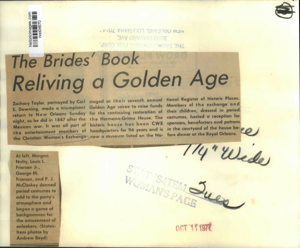 1977 Press Photo Entertainment members at the seventh annual Golden Age soiree