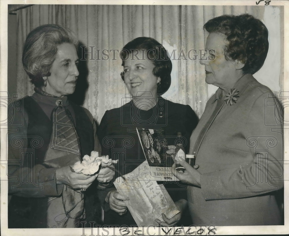 1973 Press Photo Woman&#39;s Auxiliary of the Orleans Parish Medical Society - Historic Images