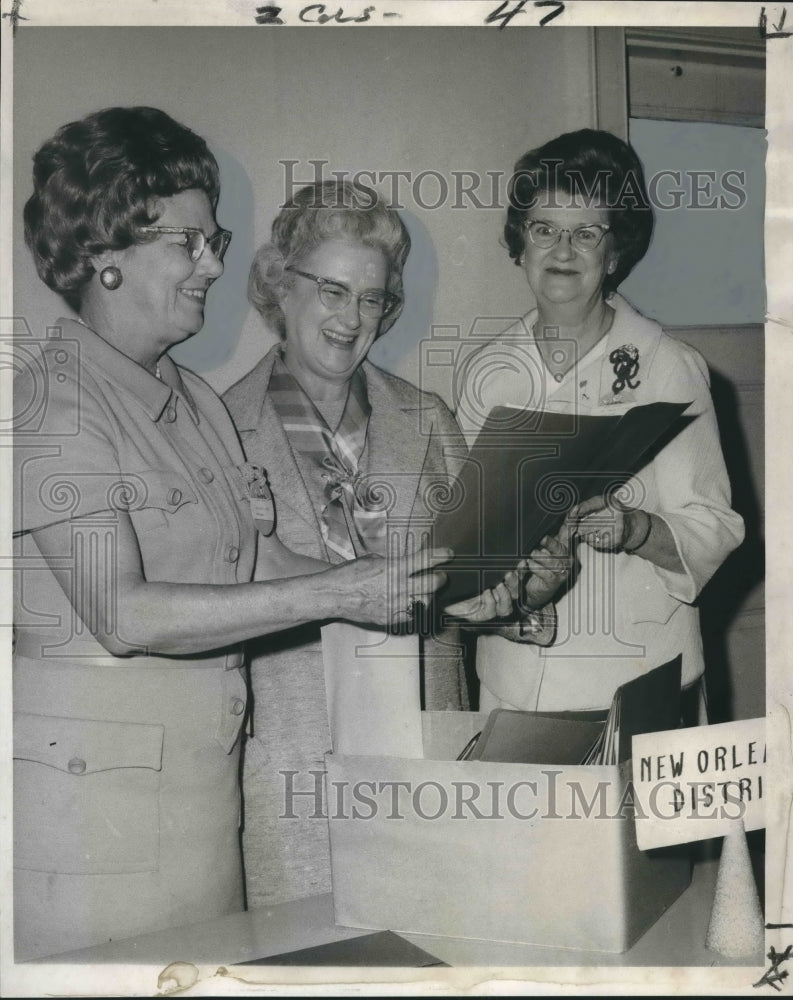 1970 Press Photo Members of Women&#39;s Society of Christian Service, Methodists