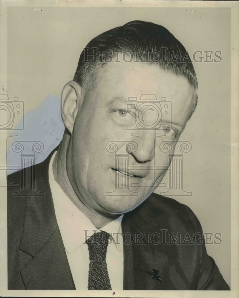 Load image into Gallery viewer, 1960 Press Photo Patrick W. Burke Senior, Candidate for School Board, Jefferson
