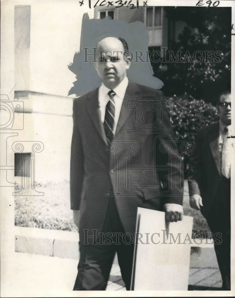 1971 Press Photo AFL-CIO President Victor Bussie- Historic Images