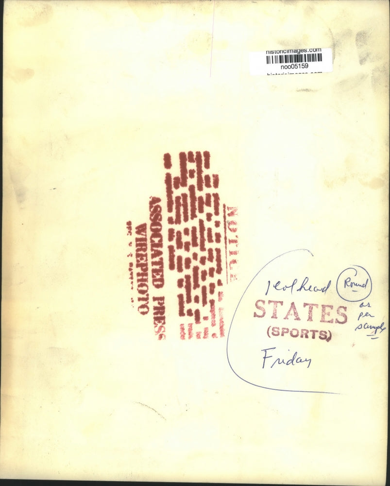 1935 Press Photo Bob Charles, New Zealand, Tucson Open Golf Tournament