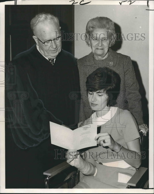 1972 Press Photo Retirement Party for Fourth Circuit Court Judge Paul E. Chasez