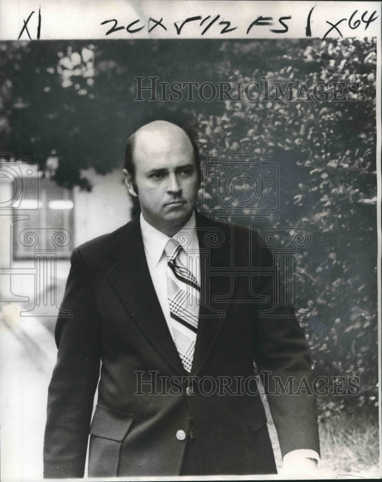1975 Press Photo International Longshoremen's Association's George Chittenden - Historic Images