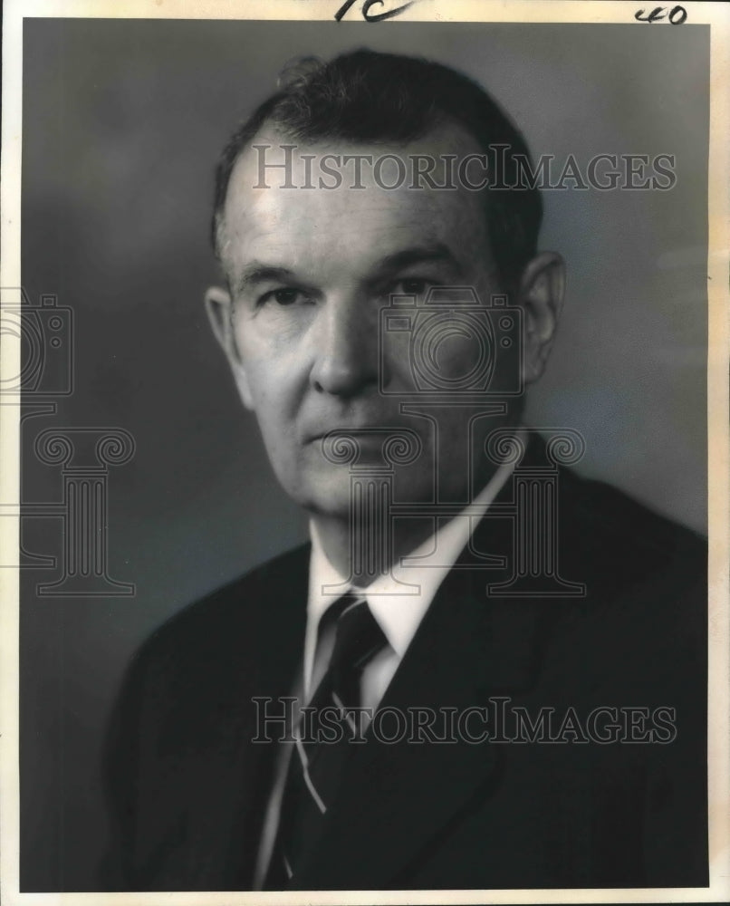 1975 Press Photo William P. Clements Jr., Deputy Secretary of Defense- Historic Images