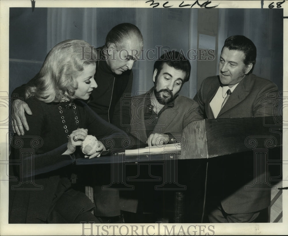 1971 Press Photo Anton Coppola, New Orleans Opera House Association Conductor- Historic Images