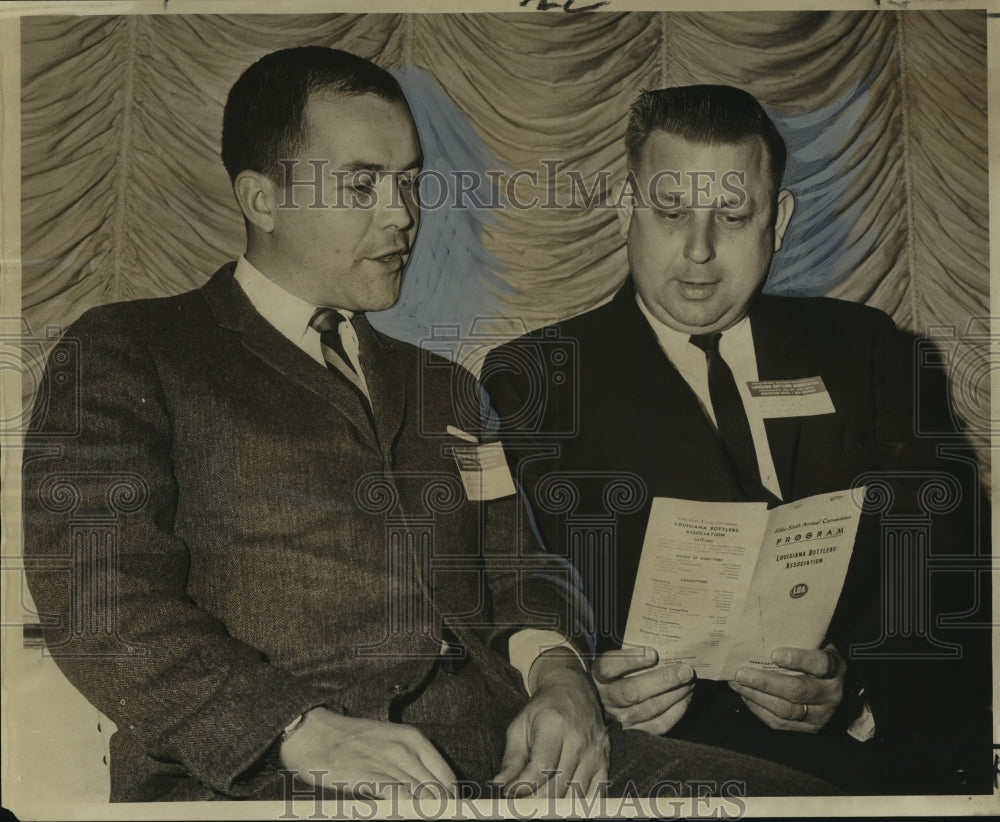 1964 Press Photo W. H. Cramer, Louisiana Bottlers Association President