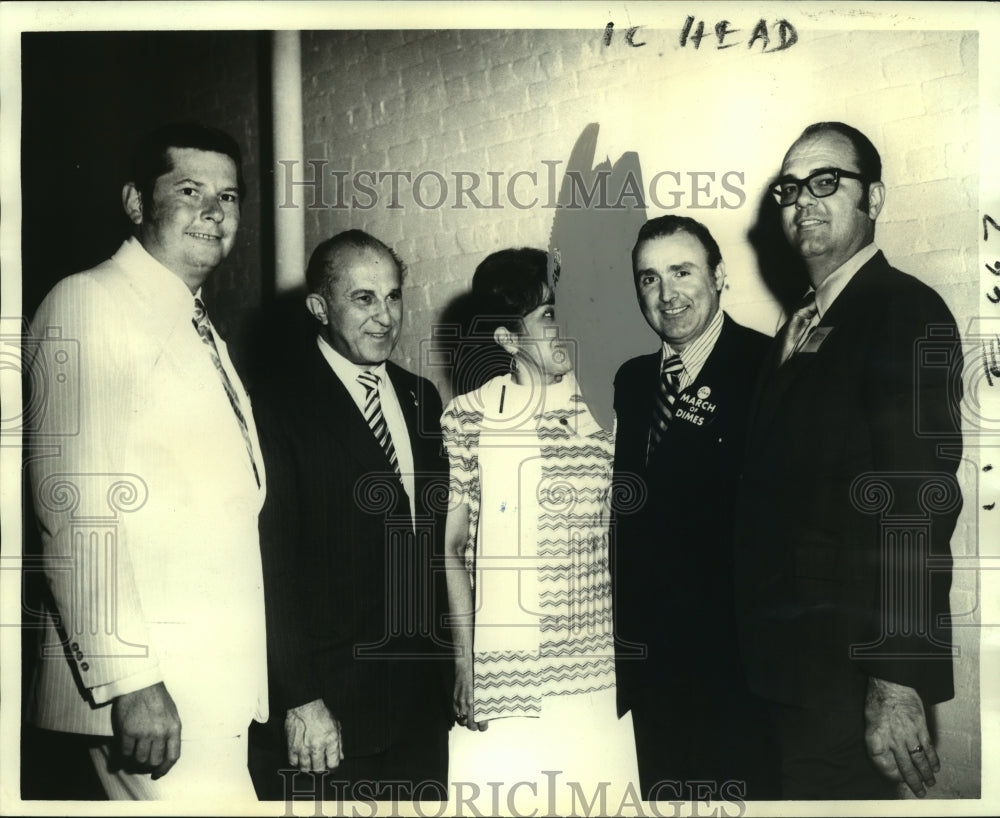 1971 Press Photo John Cieutat, March of Dimes Metropolitan Chapter Chairman