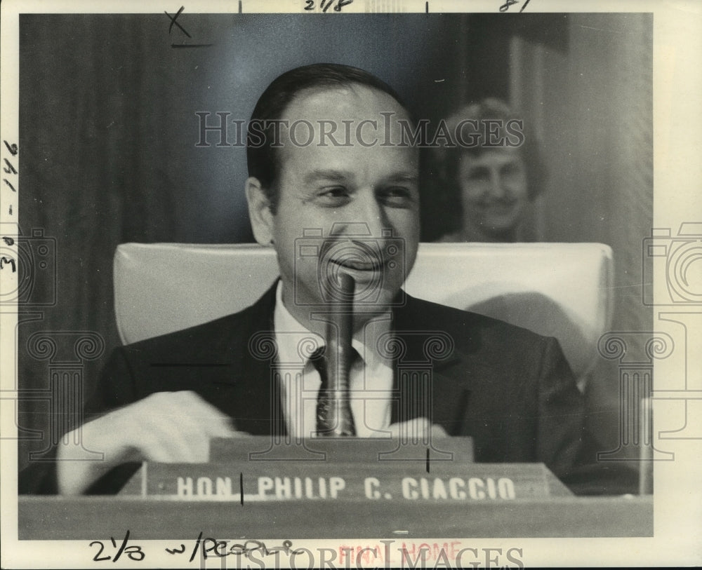1971 Press Photo Honorary Philip C. Ciaccio - noo06047