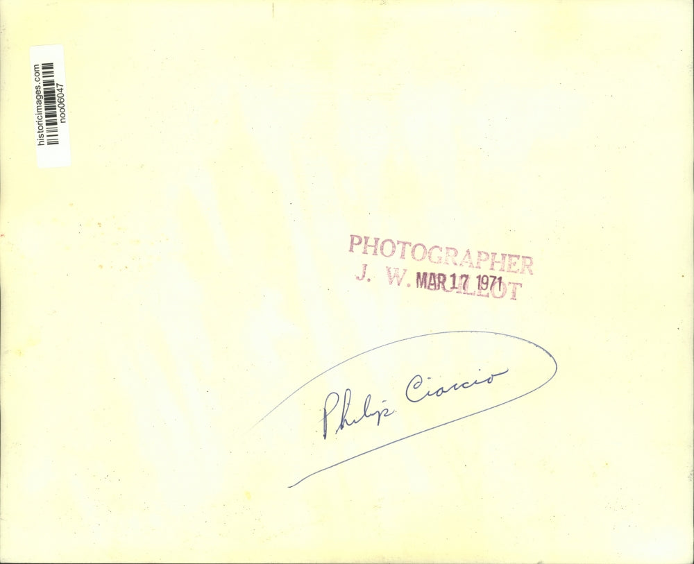 1971 Press Photo Honorary Philip C. Ciaccio - noo06047