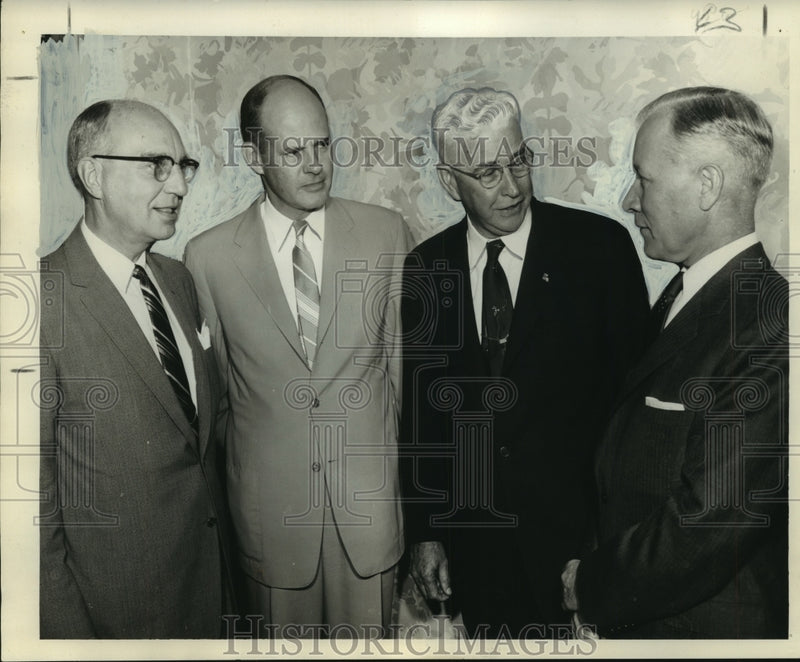 Load image into Gallery viewer, 1957 Press Photo Ralph J. Cordiner, President of General Electric Company
