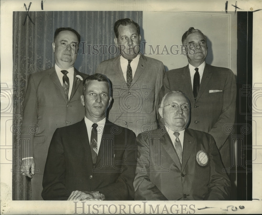 1965 Press Photo Officers of the Rotary Club of New Orleans Named - noo06391