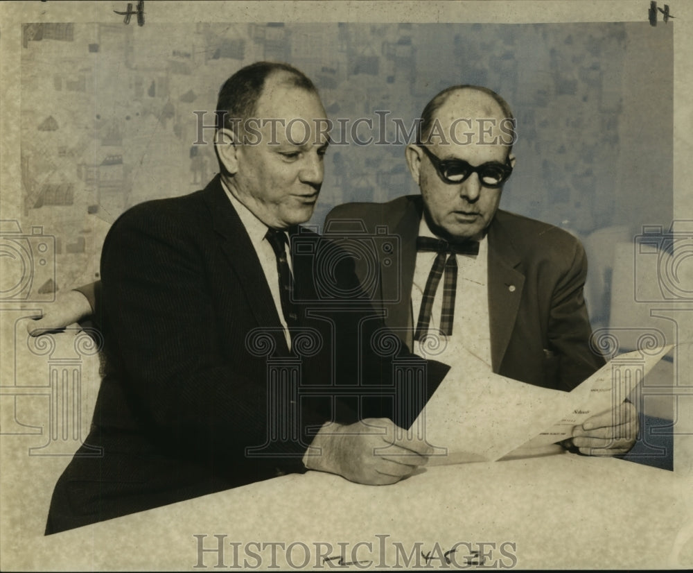 1961 Press Photo Southern Association of Training Schools meeting participants