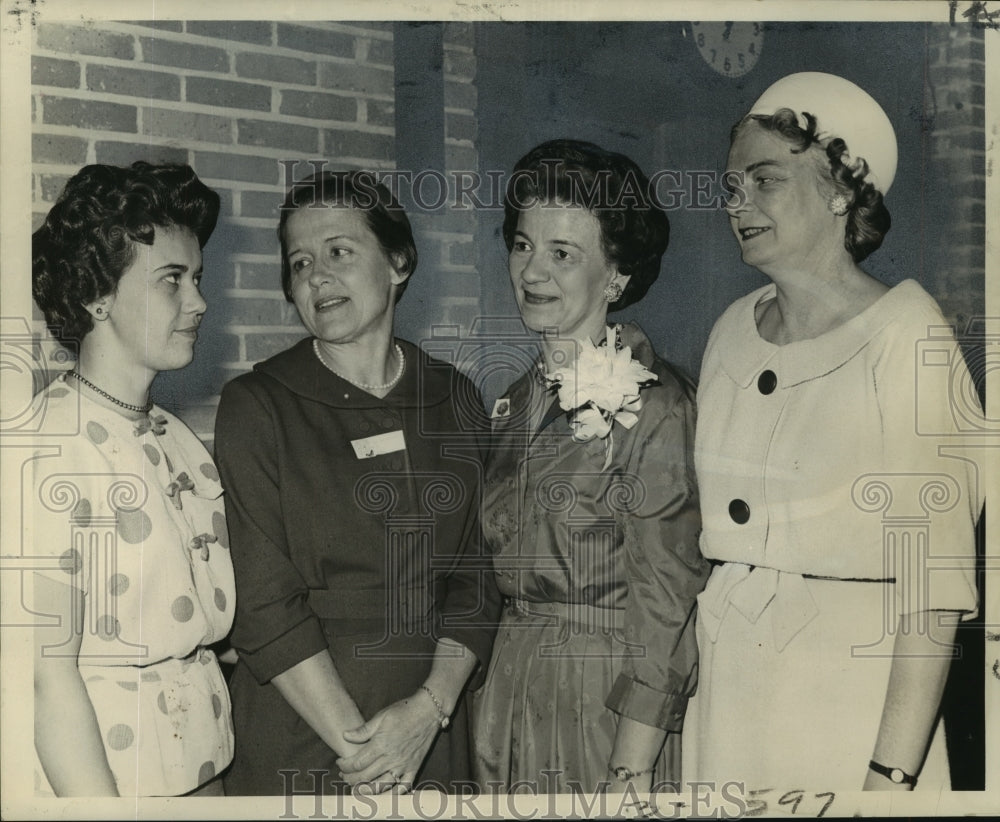 1961 Press Photo Louisiana League of Women Voters new officers - noo06552- Historic Images