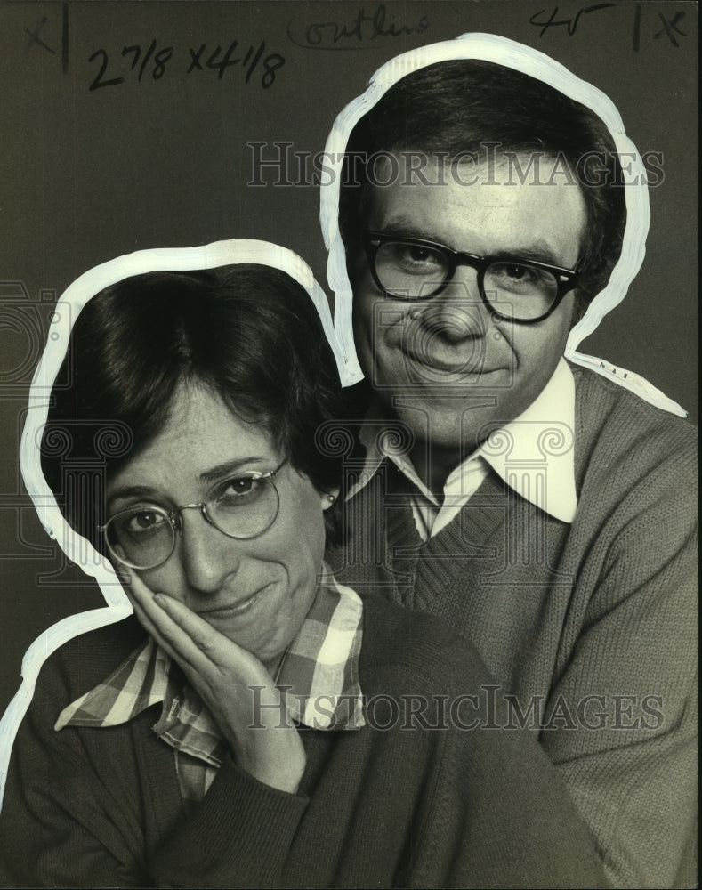 1977 Press Photo Actors Beverly Archer, Oliver Clark of "We've Got Each Other"- Historic Images