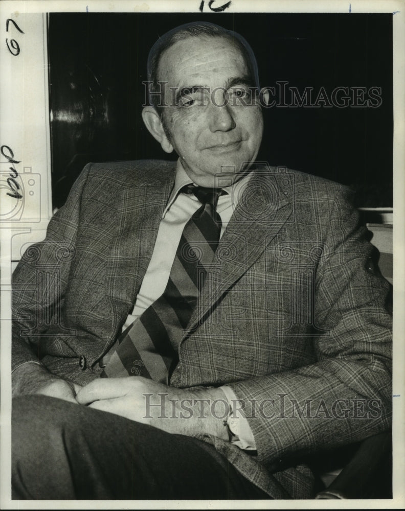 1971 Press Photo Retired United States Army Colonel William Christian