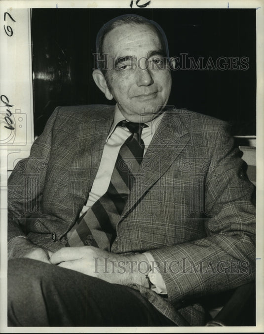 1971 Press Photo Retired United States Army Colonel William Christian
