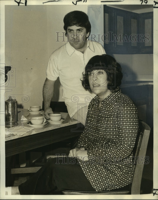 1972 Press Photo School - Laurence & Michelle Cole of LEAP School in New York- Historic Images