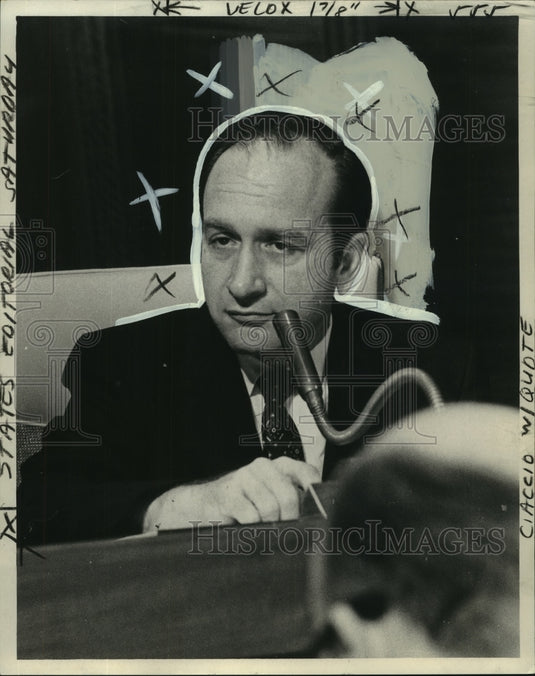 1971 Press Photo Politician and lawyer, Philip C. Ciaccio - noo06831