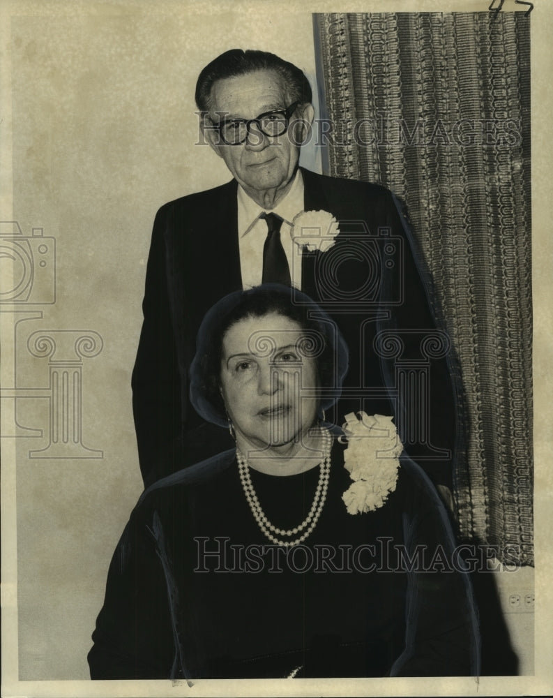 1972 Press Photo Mr. & Mrs. Joseph Cimo celebrate their 50th anniversary