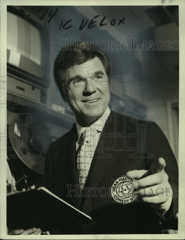 1974 Press Photo Jackie Cooper in "Dean Martin's Comedyworld"- Historic Images