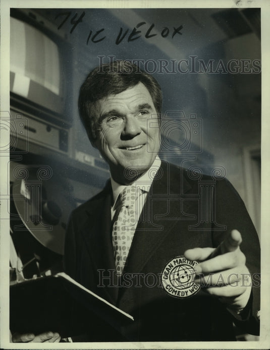 1974 Press Photo Jackie Cooper in "Dean Martin's Comedyworld"- Historic Images