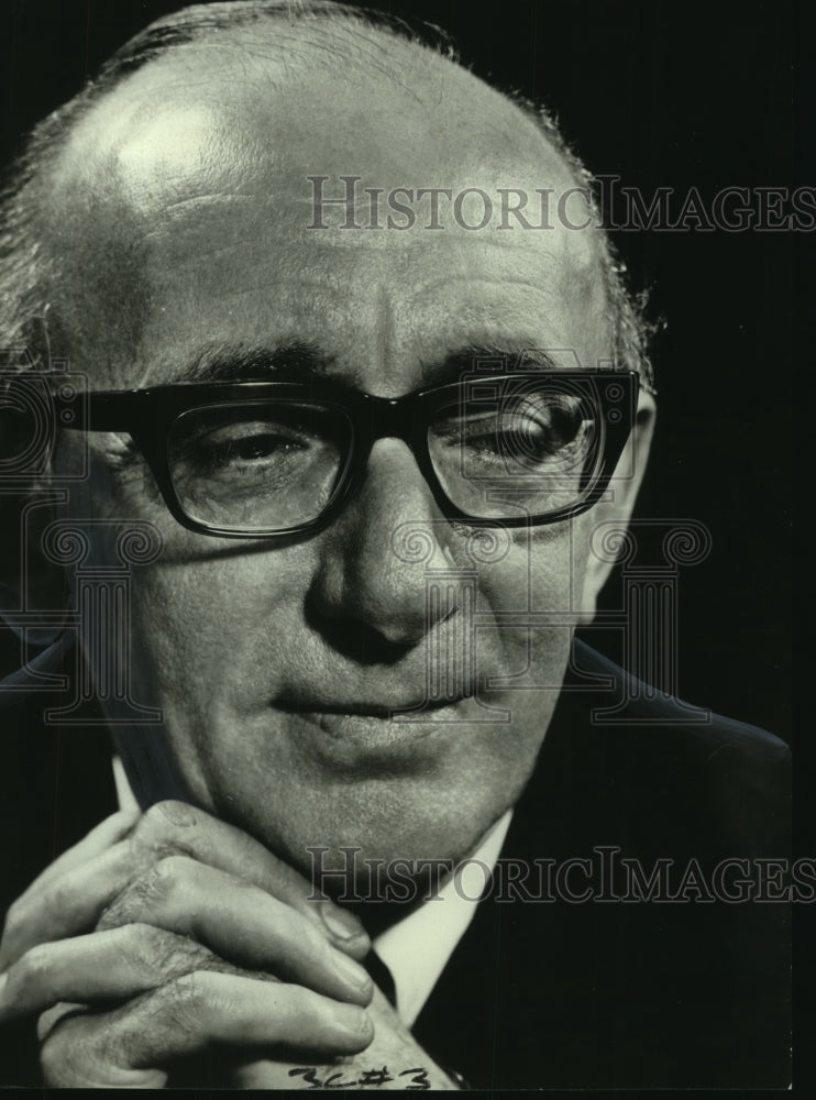 1970 Press Photo Clifford Curzon, Pianist - noo07456