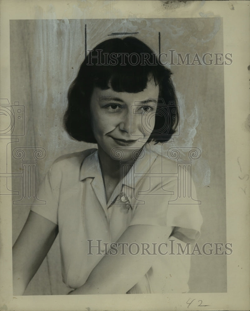 1946 Press Photo Glendy Culligan Hitchcock - noo07625