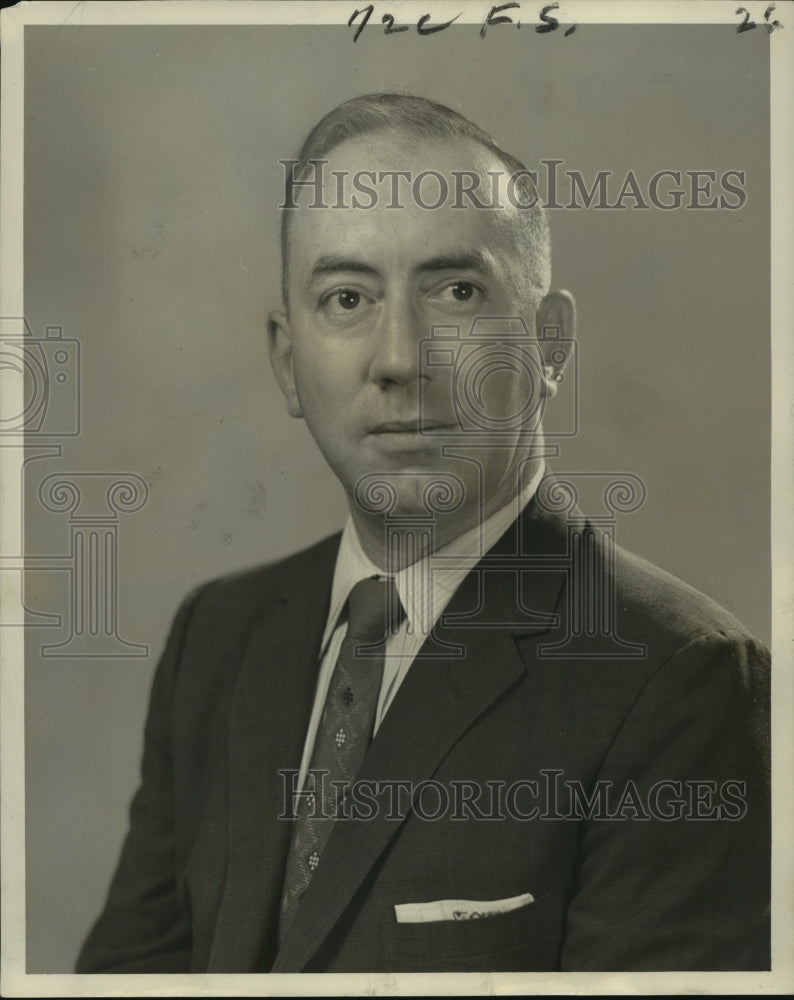 1958 Press Photo Robert E. Cruice Jr. - noo07958
