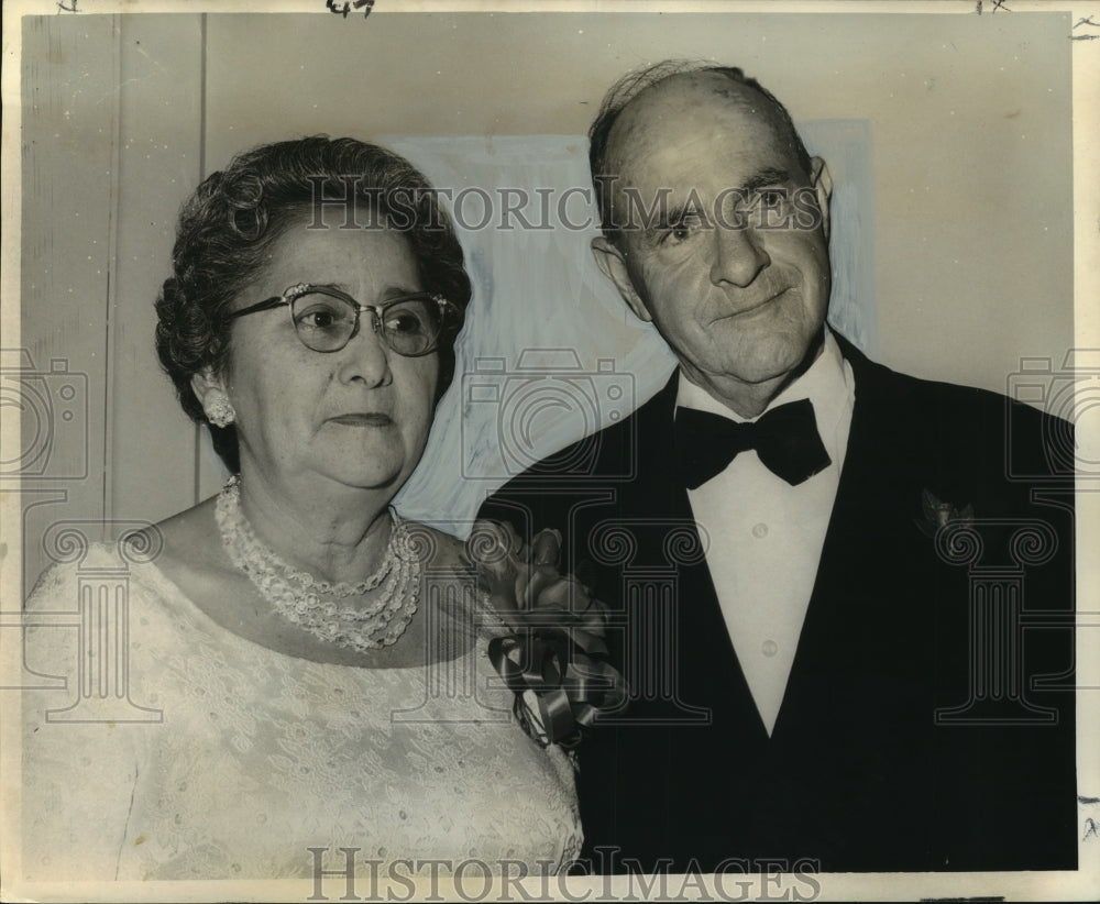 1964 Press Photo Louisiana Court No. 1 Order of the Amaranth new officers