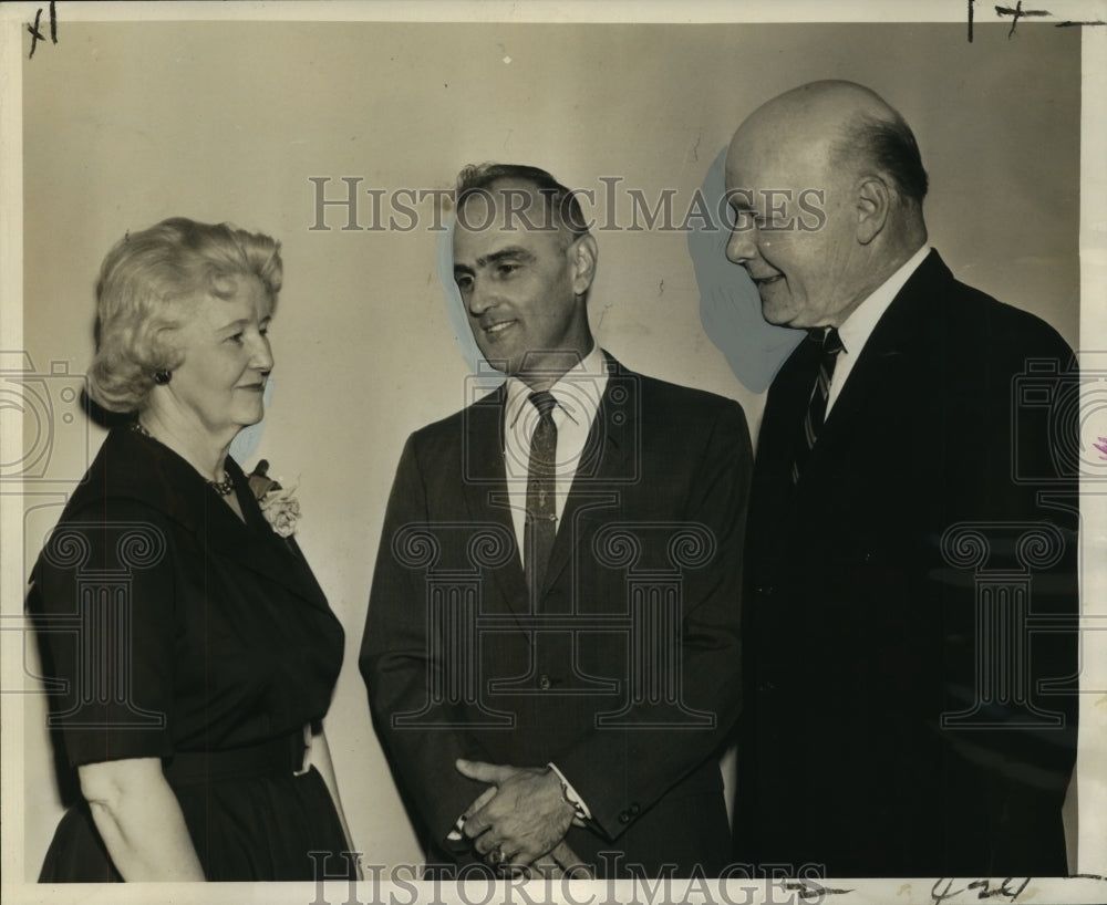 1963 Press Photo New Orleans Speech and Hearing Center delegates at the meeting